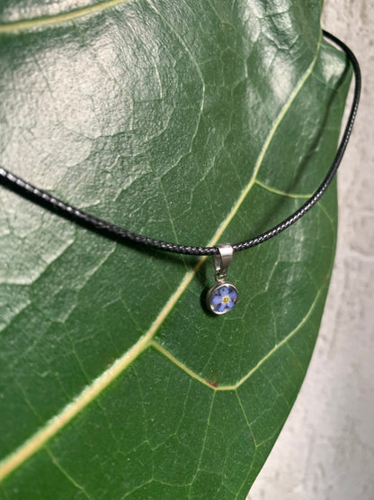 Forget-me-not necklace
