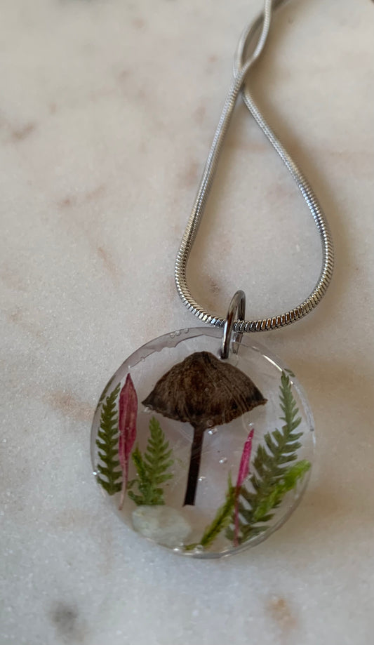 Little Mushroom Necklace
