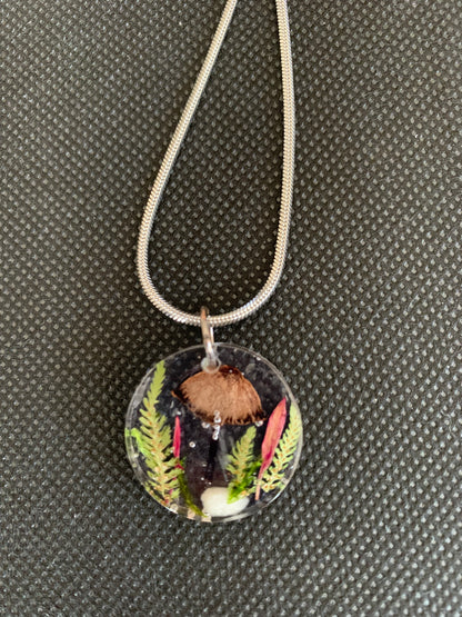Little Mushroom Necklace